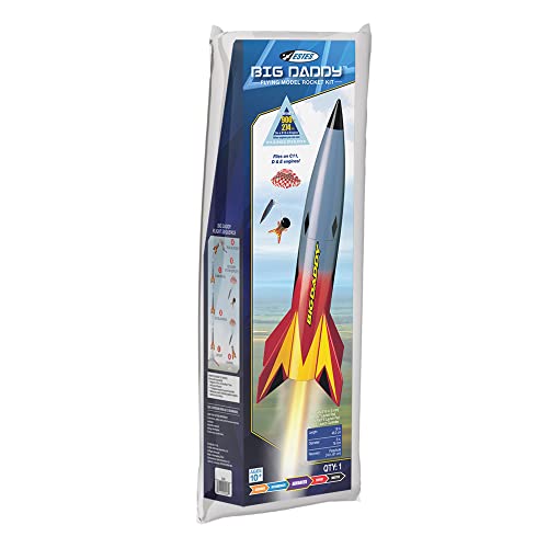 Estes 2162 Big Daddy Rocket-Building Kit, Advanced Flying-Rocket-Model Kit for Ages 10+ Estes