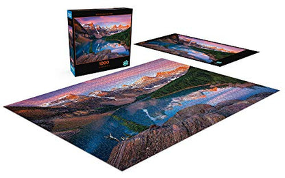 Buffalo Games - Mountains On Fire - 1000 Piece Jigsaw Puzzle Multicolor, 26.75"L X 19.75"W