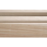 OML24-4FTWHW Unfinished White Hardwood Base Moulding ORNAMENTAL