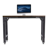 Montezuma Adjustable Steel Multi-Use Workspace Frame, 64" x 17" x 41" Montezuma
