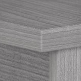 Bush Business Furniture Studio C 72W x 30D L Shaped Desk with 42W Return in Platinum Gray Bush Business Furniture