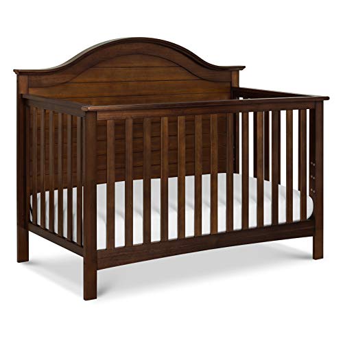 Carter's by DaVinci Nolan 4-in-1 Convertible Crib in Espresso, Greenguard Gold Certified, 57.5x30.8x47 Inch (Pack of 1) DaVinci