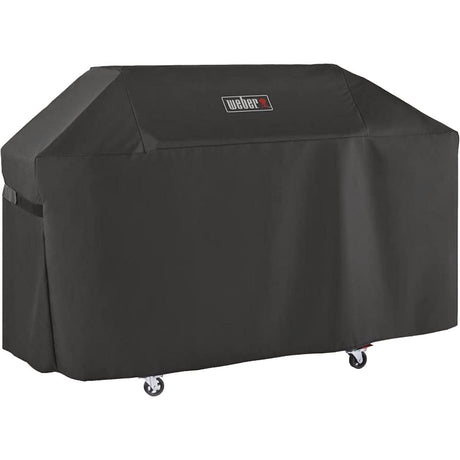 Weber Genesis 400 Series Premium Grill Cover, Heavy Duty and Waterproof, Fits Grills Up To 69 Inches Wide Weber