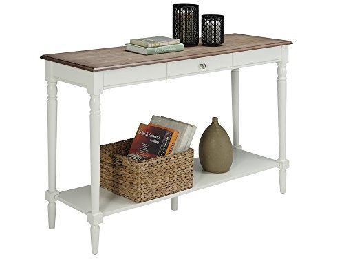 Convenience Concepts French Country Console Table with Drawer and Shelf - Thumbnail 3