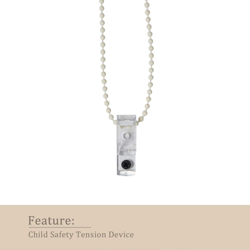 VICLLAX Outdoor Roller Shade, Patio Blinds Roll Up Shade (8' W X 8' L), Wheat VICLLAX