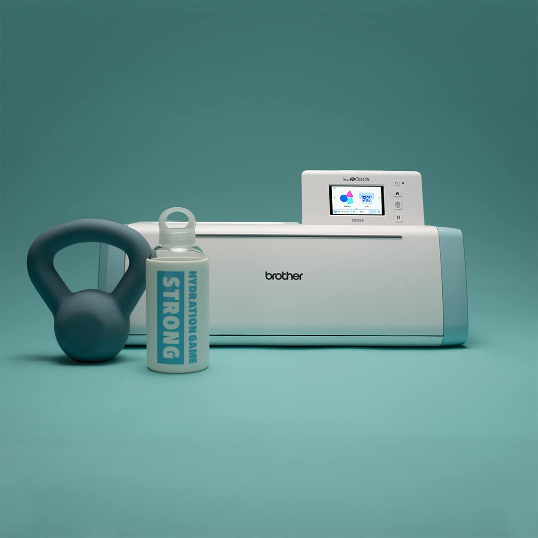 Brother ScanNCut SDX85S Electronic DIY Cutting Machine with Scanner, Make Vinyl Wall Art, Appliques, Homemade Cards and More with 251 Included Patterns Brother