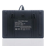 Elefly 20V Dual Port WA3875 Charger Compatible with Worx 18V/20V Lithium Battery WA3578 WA3525 WA3520 WA3575 WA3512 WA3770 WA3881 WA3742 ELEFLY