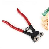 HOUDERCO 1pc Mosaic Glass Tile Cutter Pliers Trimmer Laminate Clippers Stick Tile Tiles Tile Stickers Small Tile Cutter DIY Manual Round Pliers Stainless Steel Cutter Pliers HOUDERCO