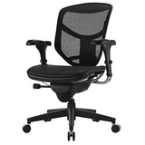 WorkPro® Quantum 9000 Series Ergonomic Mid-Back Mesh/Mesh Chair, Black WorkPro