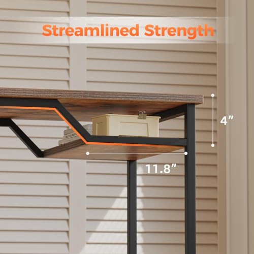 Mericonia Computer Desk 48 X 24 inch, Gaming Desk for Small Spaces, Modern Simple Style Table for Home Office, Study Student Writing Table Mericonia