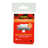 Scotch Thermal Laminating Pouches Premium Quality, 5 Mil Thick for Extra Protection, 20 Pack Business Card Size Laminating Sheets, Our Most Durable Lamination Pouch, 2.3 x 3.7 inches (TP5851-20) Scotch