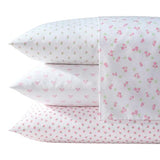 Laura Ashley Kids - Twin XL Sheet Set, Soft & Wrinkle-Resistant Toddler Bedding Set, Deep Pockets, Girl Bed Sheets with Matching Fitted Sheet & Pillowcase (Sweet Lady Bugs Pink) Laura Ashley