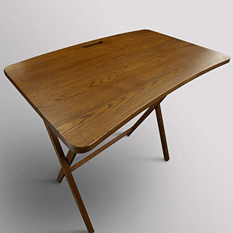 American Trails Presto Products Company Arizona Folding Table with Solid Red Oak,Warm Brown American Trails