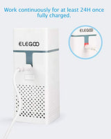 ELEGOO Mini Air Purifier with Activated Carbon Filter and Universal Adaptor for LCD/DLP/MSLA Resin 3D Printer(Pack of 2) ELEGOO
