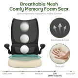 SOMEET Office Chair Ergonomic Desk Chair - Comfy Mesh High Back Office Chair with Lumbar Support Wheel Home Desk Office Chairs Flip up Armrest Executive Rolling Swivel Task Computer Chair Black Silver SOMEET