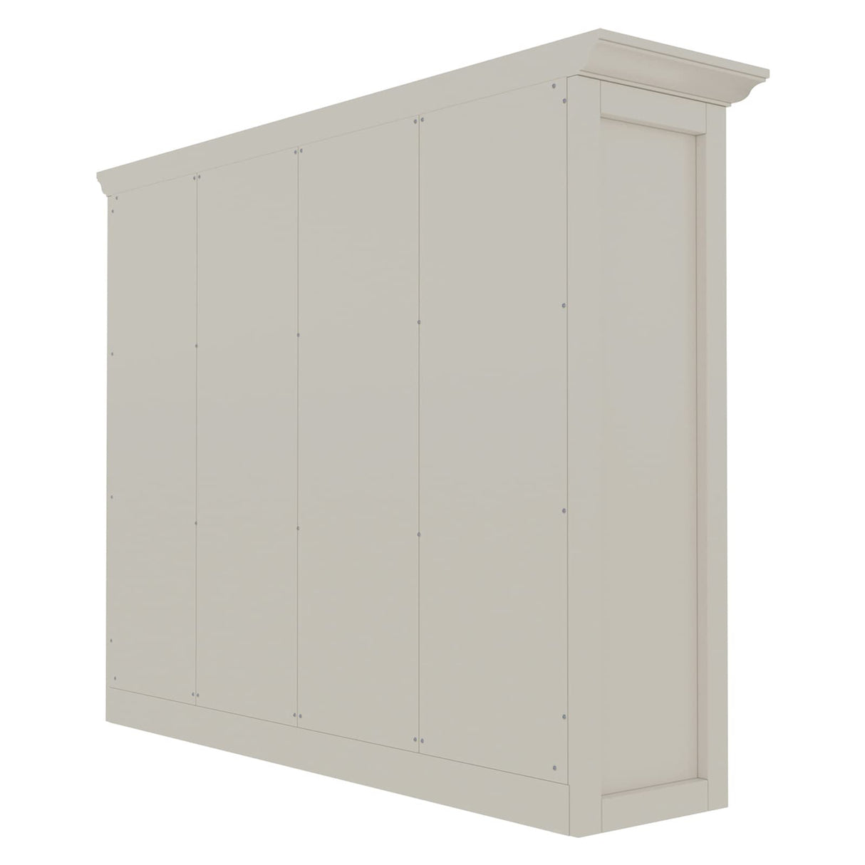 OSCHF Wooden Cube Bookcase with Base - Modern 3 Tiers Floor Standing Open Shelf Cabinet for Home and Office, 12-Cube Lattice Bookshelf, Warm White OSCHF