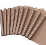 Selizo 10 Pack PTFE Teflon Sheet for Heat Press 16" x 24" Non Stick Heat Resistant Craft Mat selizo