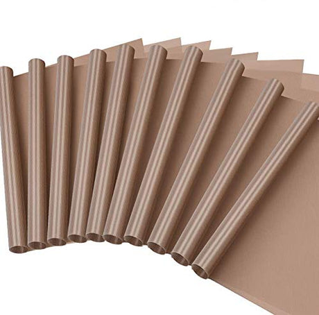 Selizo 10 Pack PTFE Teflon Sheet for Heat Press 16" x 24" Non Stick Heat Resistant Craft Mat selizo