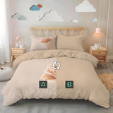 WIVCOMD Hand-Drawn Minimalist King Reversible Duvet Cover Sets Rice Pink Bedding Set, Single Rose Printed Duvet Cover with Pillowcases Zip Closure Perfect for Hot Sleeper WIVCOMD
