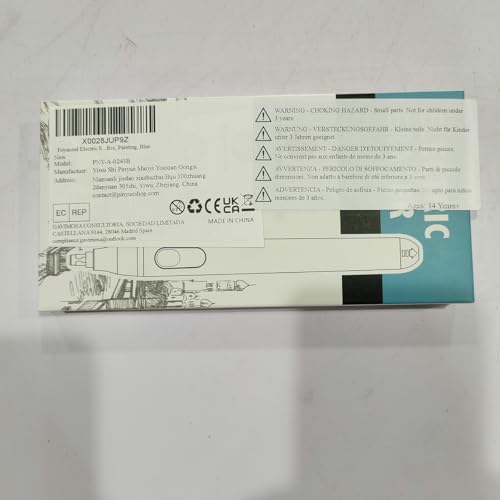 Foyucool Electric Eraser, Battery Operated Automatic Pencil Eraser with 220 Erasers Refills, 2 Erasers Sizes, Comfort Grip Art-Eraser for Drawing, Ideal for Artists, Students, Sketch, Engineers, Blue Foyucool