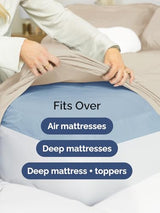 Extra Deep King Sheet Set - 6 Piece Breathable and Cooling Sheets - Hotel Luxury Bedding for Women, Men, Kids & Teens - Easy & Secure Fit - Soft, Wrinkle Free and Comfy - Extra Deep Pockets - Wheat CGK Unlimited