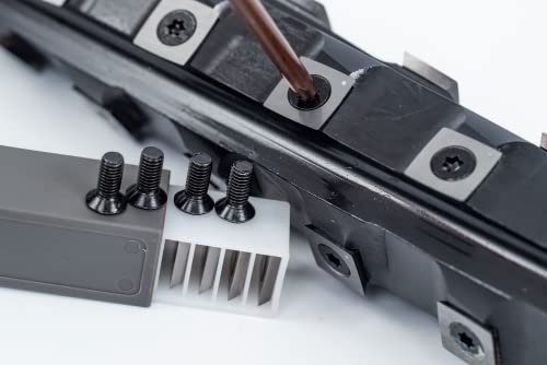 Dark stone DS12904 spiral cutterhead for Dewalt DW735 Planer (upgrade to 40 inserts) Dark stone