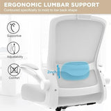 Mimoglad Office Chair, High Back Ergonomic Desk Chair with Adjustable Lumbar Support and Headrest, Swivel Task Chair with flip-up Armrests for Guitar Playing, 5 Years Warranty Mimoglad