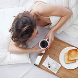 BYSURE Hotel Luxury Bed Sheets Set 4 Piece(Twin, White) - Super Soft 1800 Thread Count 100% Microfiber Sheets with Deep Pockets, Wrinkle & Fade Resistant BYSURE