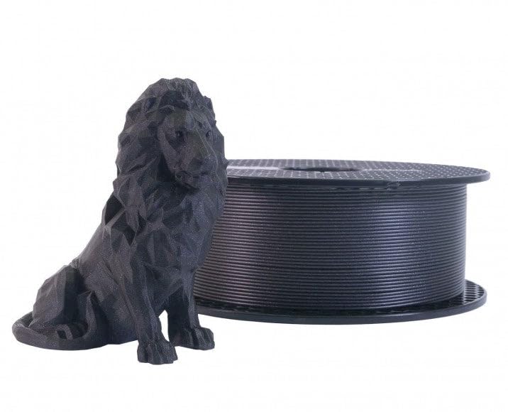 Prusament PLA Jet Black 1kg Spool (2.2 lbs), Filament 1.75mm, Diameter Tolerance +/- 0.02mm Prusament