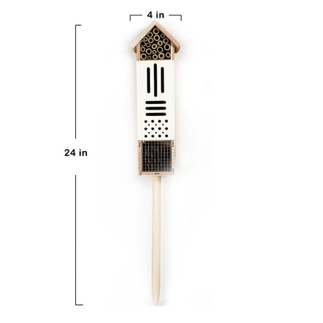 Wooden Insect House, Insect Hotel for Bugs, Bees, Butterflys, Ladybirds, Natural Beneficial Insect Habitat for Garden and Yard GardeningProducts4Less