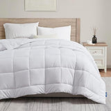 Nestl Comforter Duvet Insert, Quilted Down Alternative Comforter Twin XL Size, All Season White Duvet Inserts, Twin XL Size with Corner Tabs Nestl