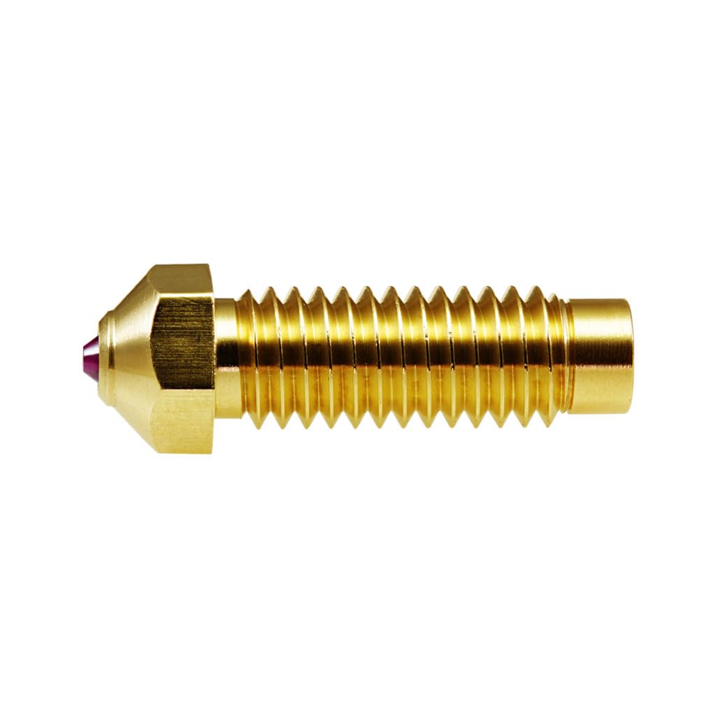 DUROZZLE Ruby Nozzle 0.6mm for Elegoo Neptune 4 Plus/Max 3D Printer, Hardened & Abrasion Resistant for Precision Additive Manufacturing - WoodArtSupply