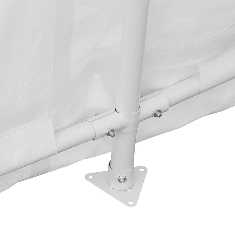 17x10 ft Carport Canopy Heavy Duty Waterproof Garage Car Shelter Storage Shed with Walls and 2 Doors outdoor basic