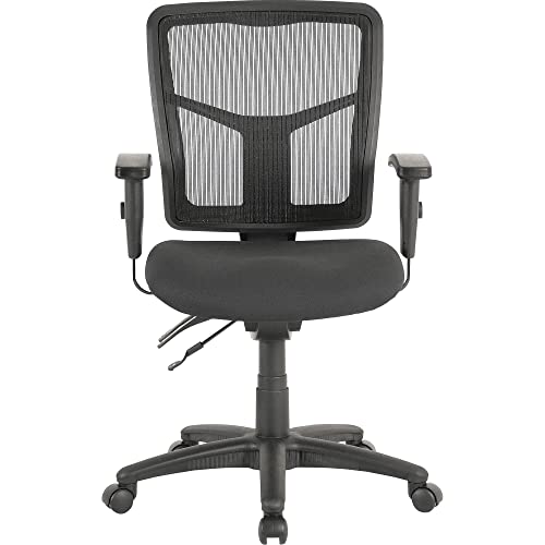Lorell, LLR86201, ErgoMesh Series Managerial Mid-Back Chair Lorell