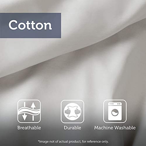 INK+IVY Rhea 100% Cotton Duvet Set Mid Century Modern Boho Design, All Season Comforter Cover Bedding Set, Matching Shams, King/Cal King, Geometric Clipped Jacquard Ivory 3 Piece INK+IVY