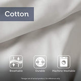 INK+IVY Rhea 100% Cotton Duvet Set Mid Century Modern Boho Design, All Season Comforter Cover Bedding Set, Matching Shams, Full/Queen, Geometric Clipped Jacquard Ivory 3 Piece INK+IVY