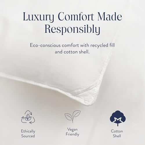 Brooklinen Lightweight Down Alternative Comforter - Twin/Twin XL - Cooling Summer Duvet Insert for Hot Sleepers - 100% Cotton Sateen, Breathable Recycled Fill, Baffle Box - Soft & Airy Bedding Brooklinen