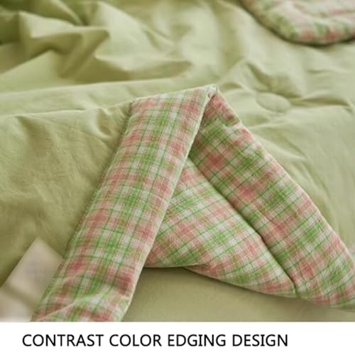 RDIAYDN Quilted Bedspread Double Single, Summer Duvet for Double Bed, Lightweight Summer Quilted Comforter Soft and Breathable for All Seasons (I,220 x 240 cm) RDIAYDN