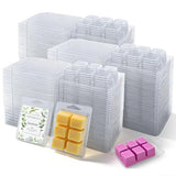 PCREGPAE Thickened Wax Melt Molds Containers Clamshells Packaging for Wax Melts,Wax Tart Packaging for Enterprises or Households,Wax Seal Mold,Scentsy Wax Melts,Soy Wax,Wax Melt Warmer (30pcs)