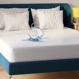Niagara Waterproof Mattress Protector Queen 60x80 Cover Deep Pocket Breathable Noiseless 8-20Inches Bed Smooth Jersey Mattress Pad Cover Fully Ultra Thin Polyester Niagara Sleep Solution