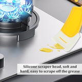 3D Printer Spatula, 2Pcs Silicone Spatula for 3D Printing Resin Removal, Resin Spatula Tools, Professional 3D Printer Tools Accessories, 3D Printer Accessories for Model Stripping Safety, Yellow Aiyorse