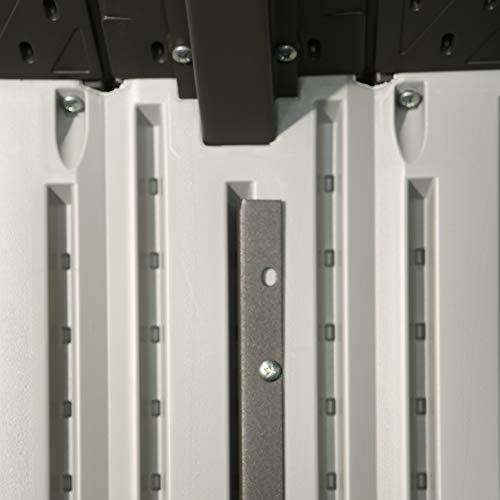 Lifetime 60202 8 x 10 Ft. Outdoor Storage Shed, Gray Lifetime