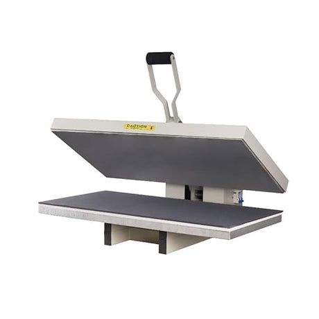 16x32 Large Format Manual Heat Press Machine 110V 2600W, Heavy-Duty Professional High Pressure Heat Transfer for T-Shirts Mouse Pads License Plates, Sublimation, Htv, and More (Grey) Impels