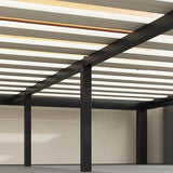 ZINUS Paul Metal and Wood Platform Bed Frame / No Box Spring Needed / Wood Slat Support / Easy Assembly, Full Zinus
