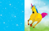Sticker Mosaics Jr.: Sparkly Unicorns: Create Magical Pictures with Glitter Stickers! Castle Point Books