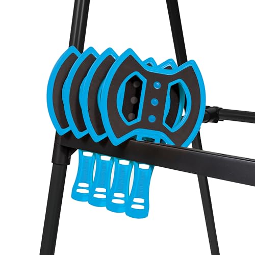 EastPoint Sports Axe Throwing Target Game - 5ft Tall Sturdy Steel Frame - Includes 8 Throwing Axes EastPoint Sports