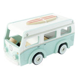 Le Toy Van - Wooden Holiday Campervan with Detachable Surfboard | Suitable for 3 Year Old + Le Toy Van