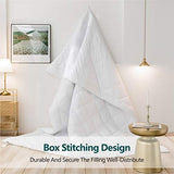 Cozynight Soft King Size Comforter Duvet Insert-Lightweight Down Alternative Comforter with Corner Tabs- Breathable & Machine Washable Diamond Stitching（King,106”X92” ） Cozynight