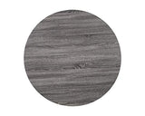 Signature Design by Ashley Centiar Mid Century Round Dining Room Table with Metal Legs, Gray & Black Signature Design by Ashley