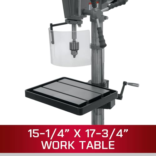 JET 15-Inch Variable-Speed Drill Press, 1 HP, 3Ph 220/440V (‎J-A5818) - WoodArtSupply